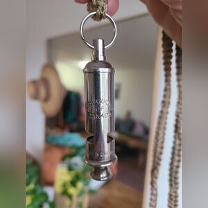 Vintage Silver Girl Guides Of Canada Whistle